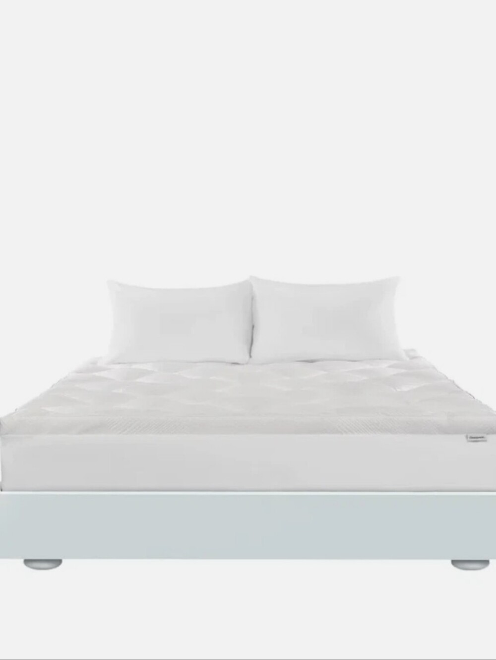 (6)Beautyrest Black Cooling Pillow Top Mattress Topper - White